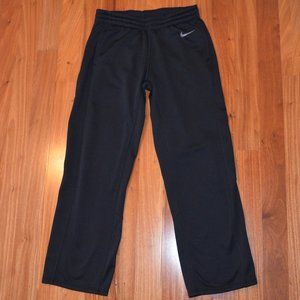 Nike Dri Fit black sweatpants training pant size S